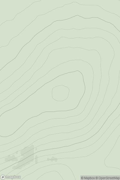 Thumbnail image for An Stuc [Scourie to Lairg] showing contour plot for surrounding peak